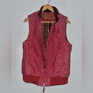 Outback Swan Hill Canvas Vest Sz M